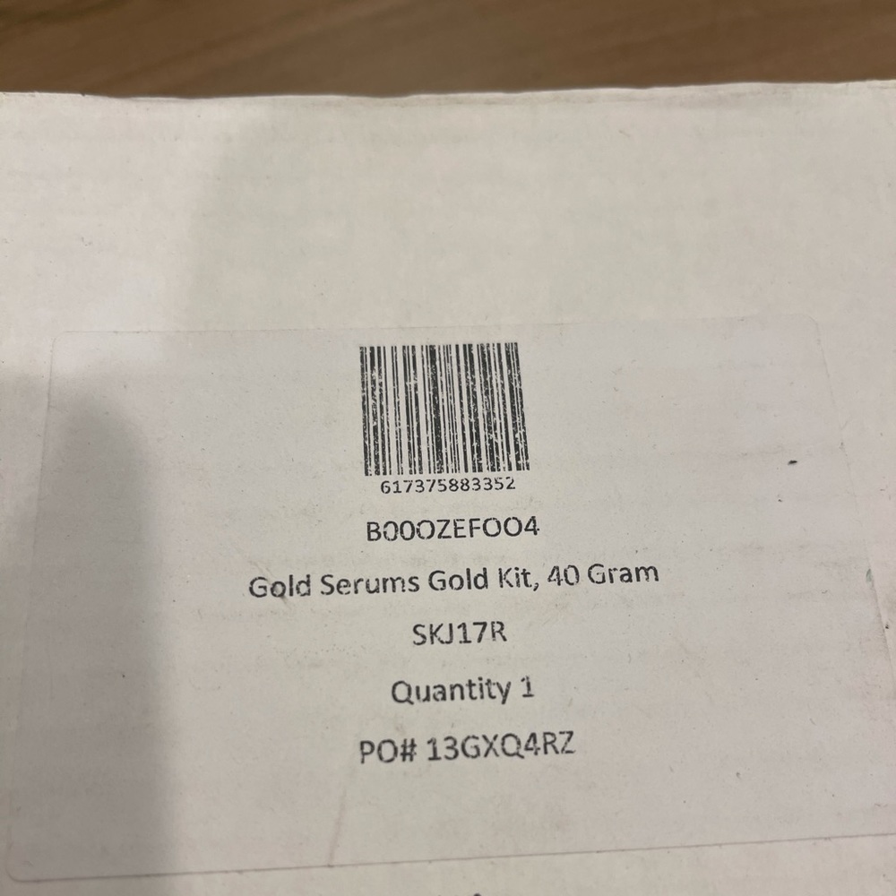 Gold Serums Gold Kit